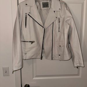 Levi’s Lamb Touch Faux Leather Moto Jacket